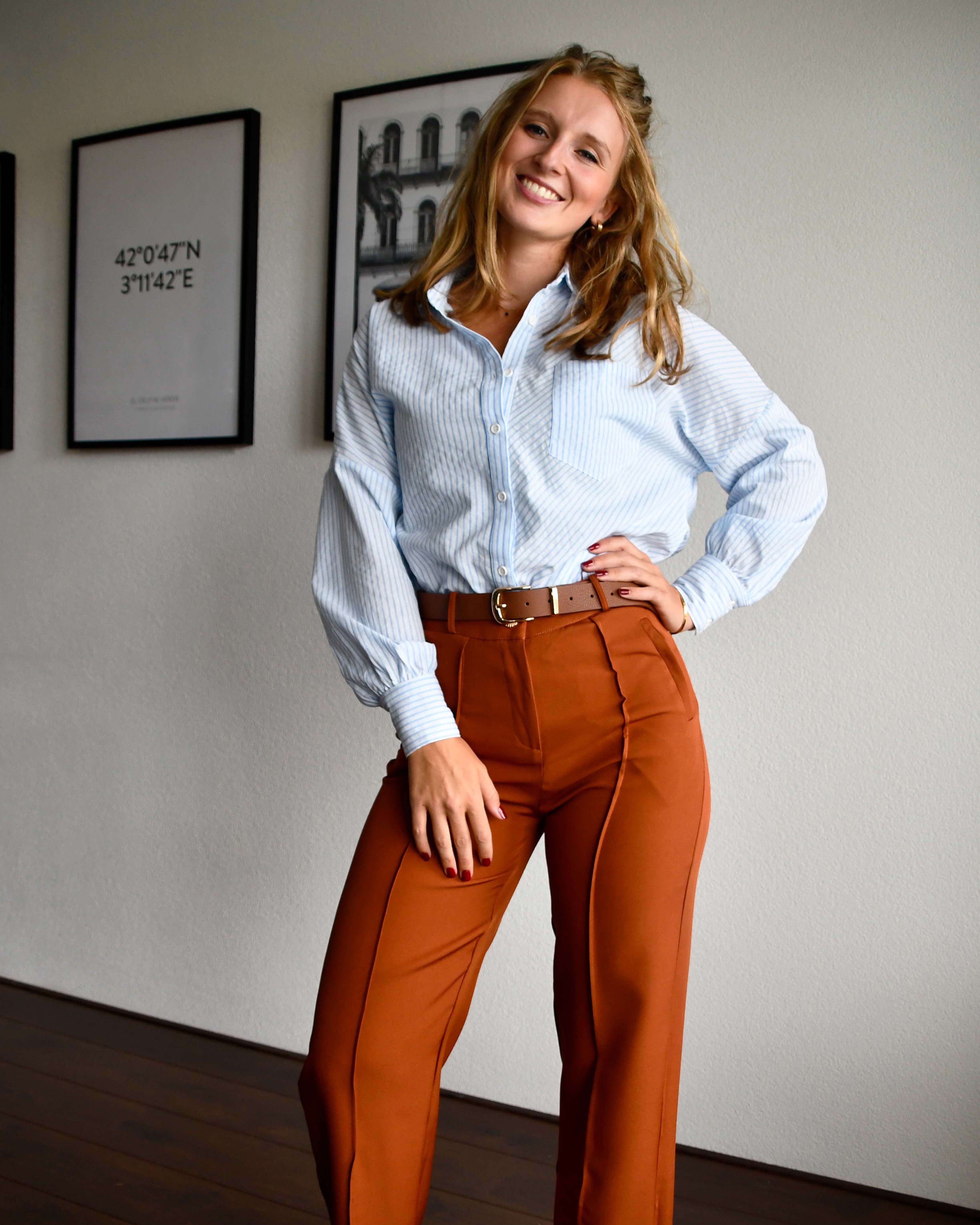 Gestreepte blouse