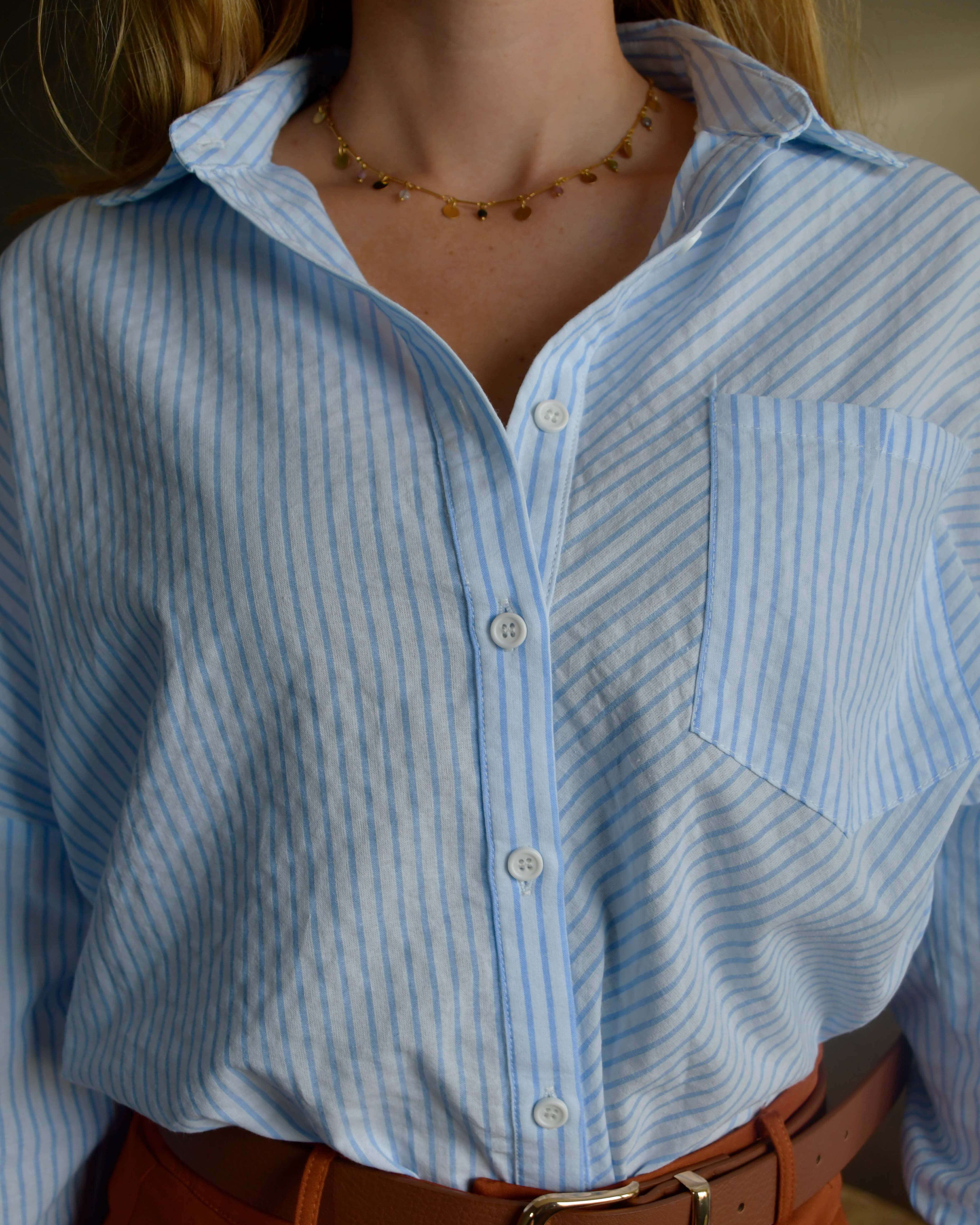 Gestreepte blouse