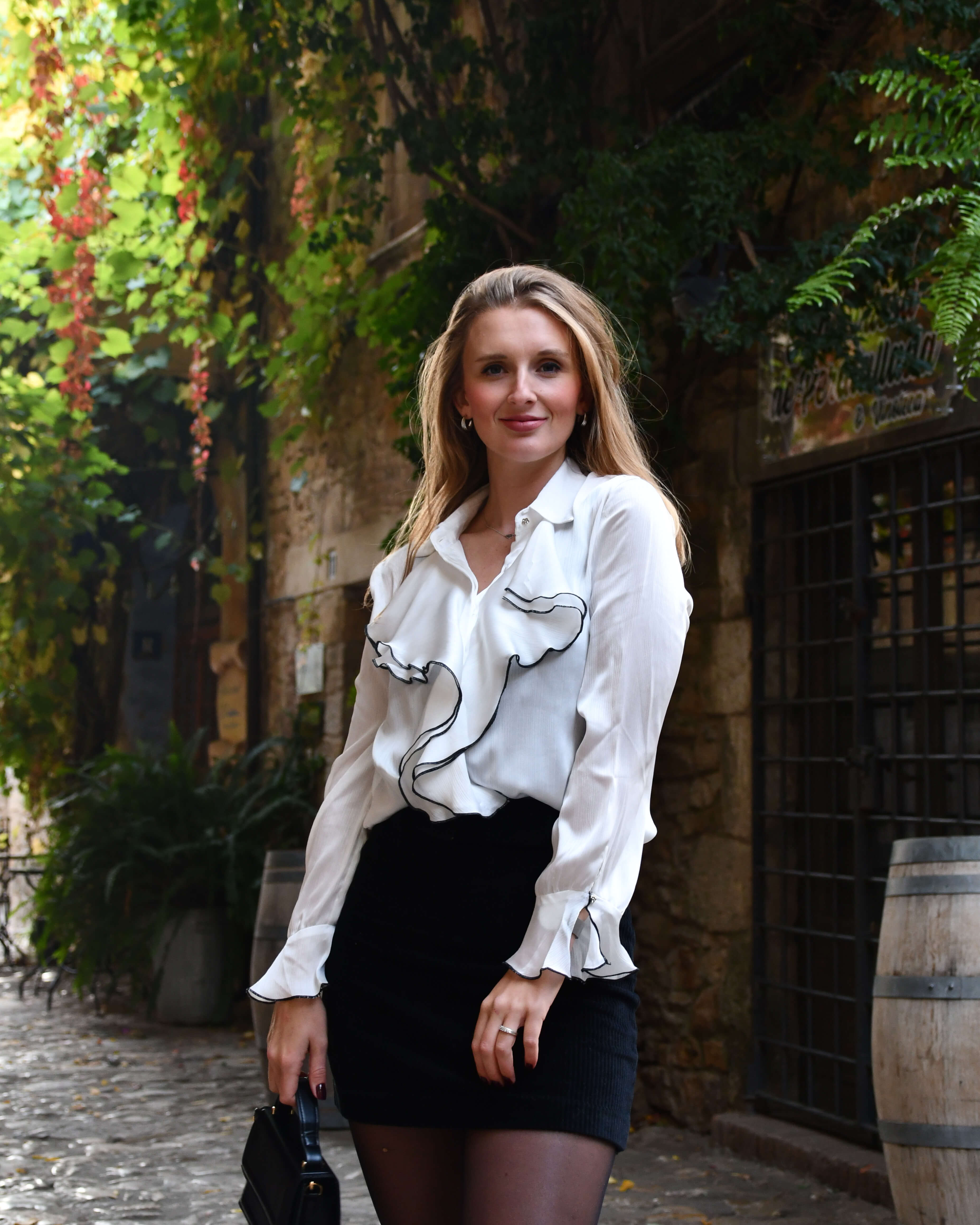 Blouse met volants