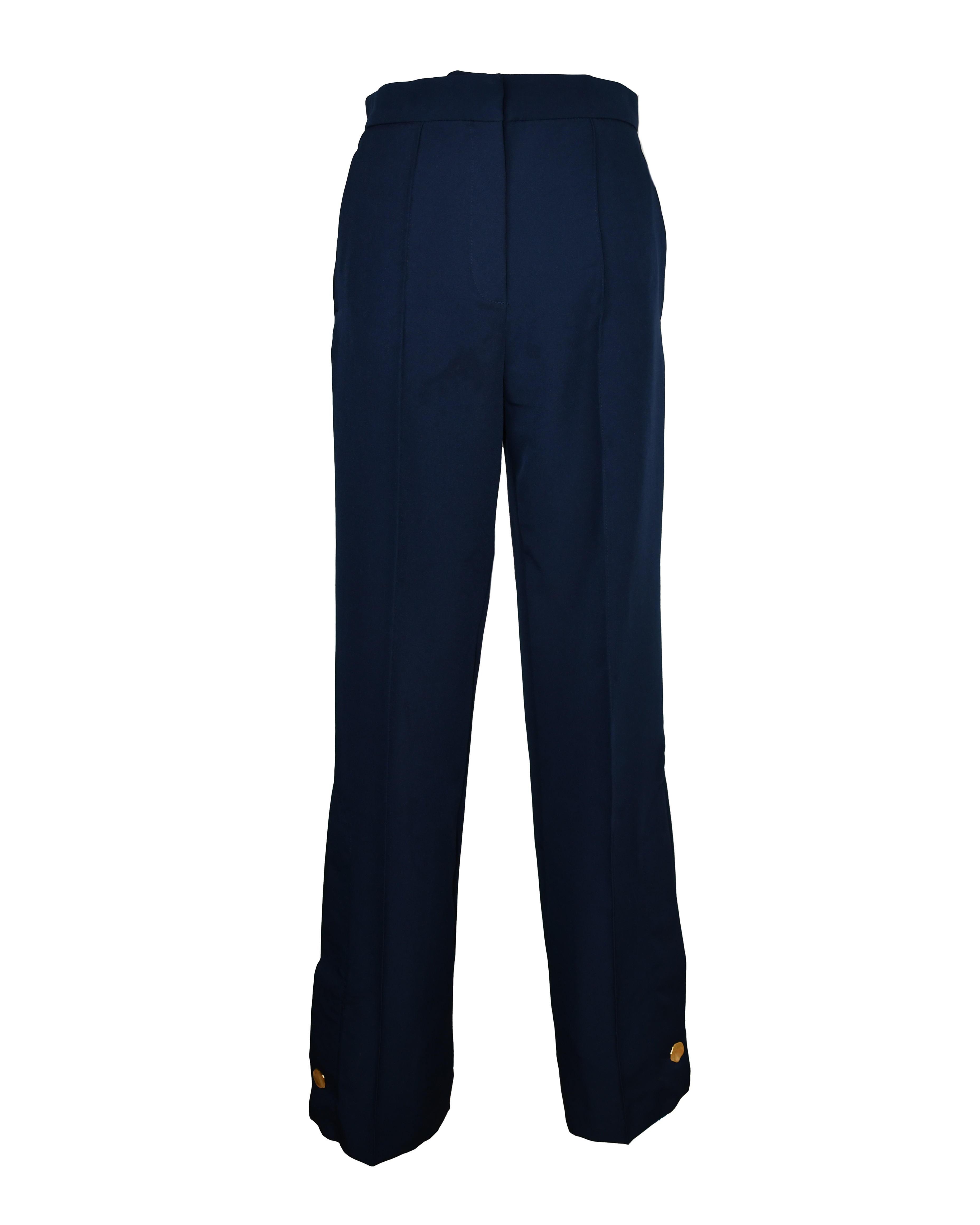 Pantalon met gouden knoop