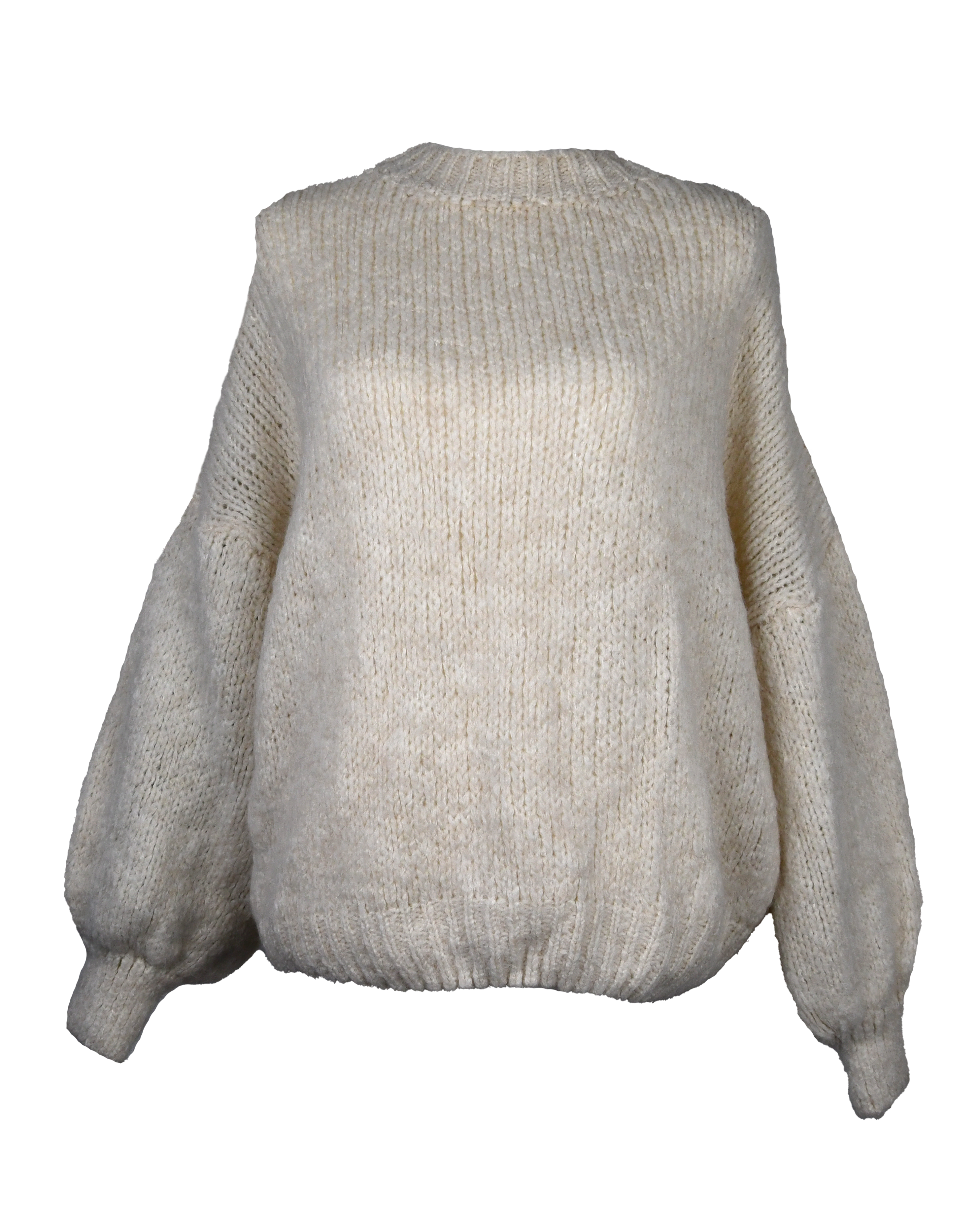 Oversized gehaakte trui
